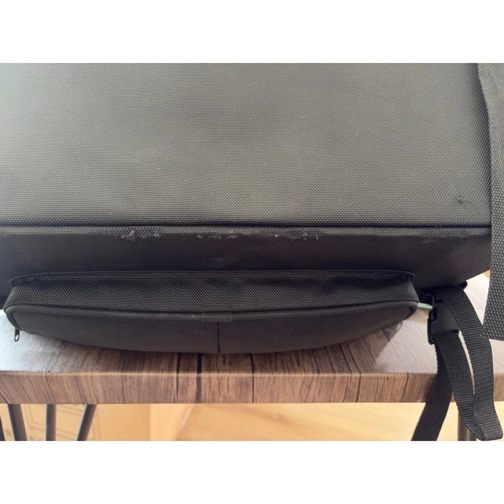 T-Bags Dekker II Tour-Pak Bag Black Motorcycle Luggage‎ TB1600DT Reflective Trim